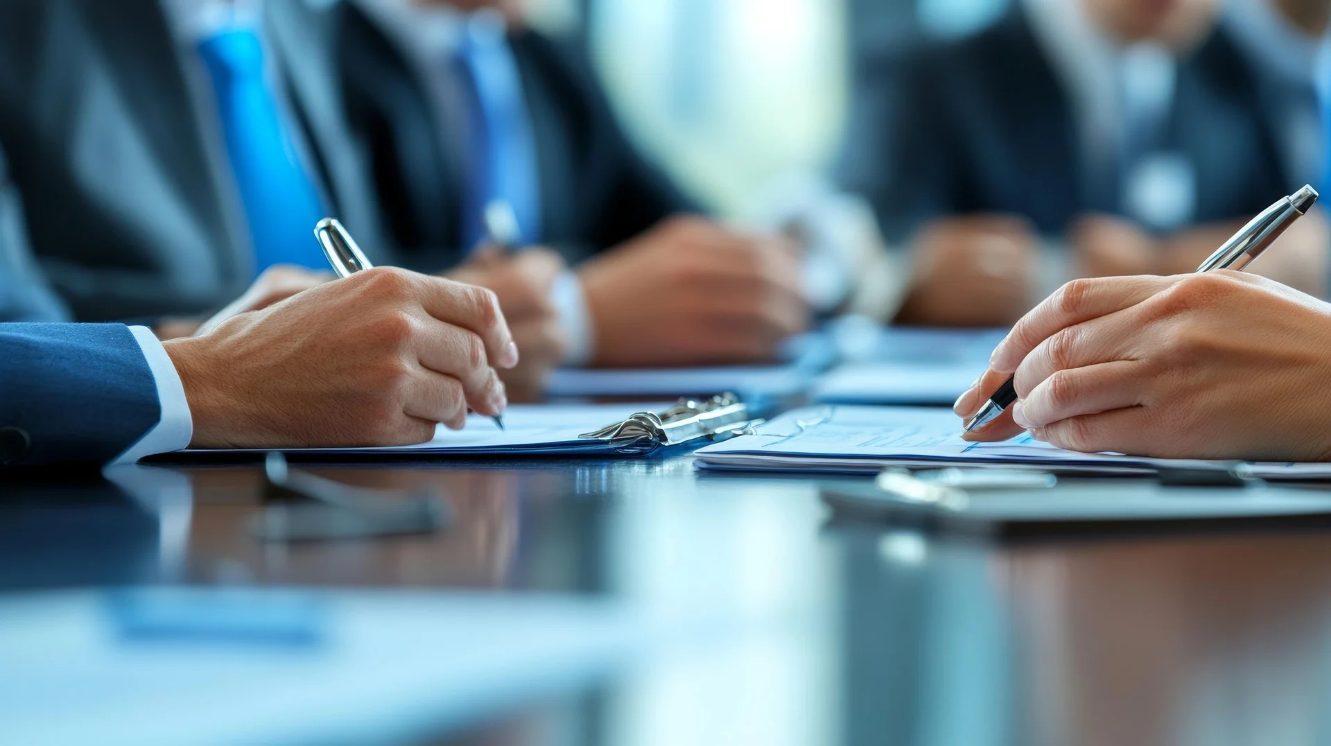 man signing insurance paperwork for 0 coinsurance plan